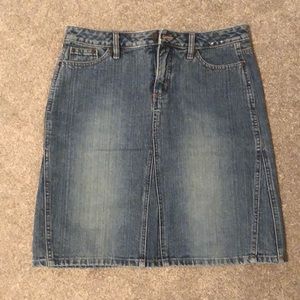 Faded Glory Denim Jean Skirt
